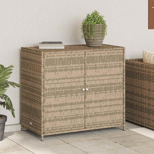 Polyrattan Storage Cabinet