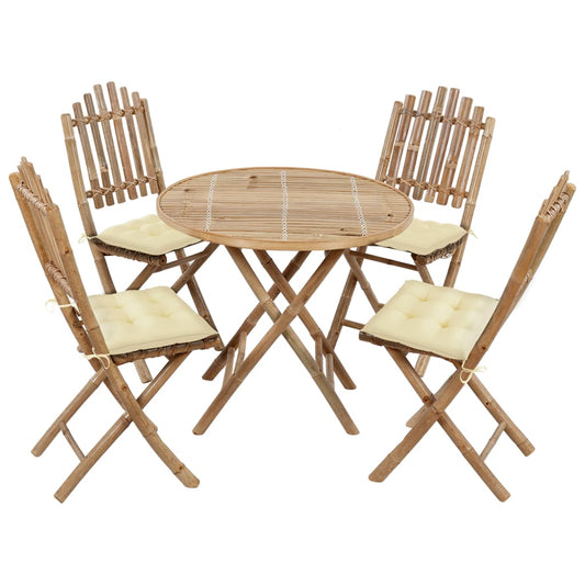 Bamboo Outdoor Dining Set