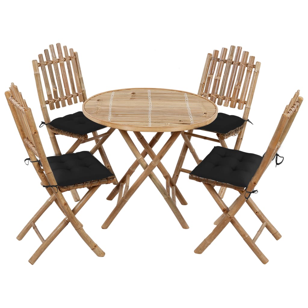 Bamboo Outdoor Dining Set